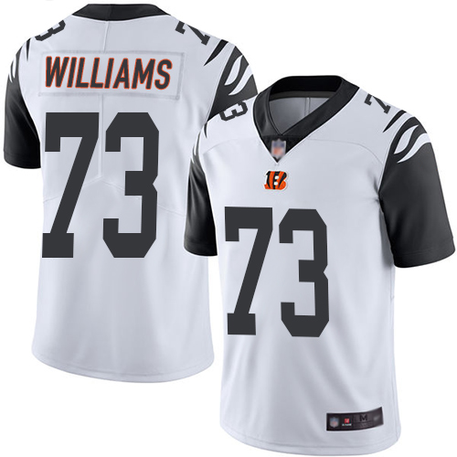 Cincinnati Bengals Limited White Men Jonah Williams Jersey NFL Footballl #73 Rush Vapor Untouchable